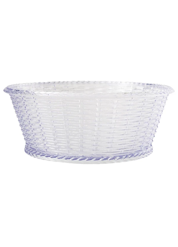 Lar e Lazer - Saladeira Trançada Em Acrílico 3