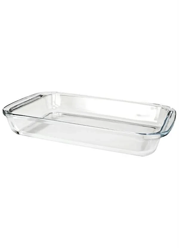 Marinex - Kit Assadeiras Retangulares 3 Peças Em Vidro 4