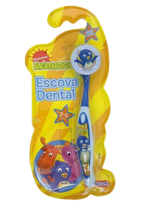 Mundo Lar - Escova Dental Infantil Backyar - MUNDO LAR