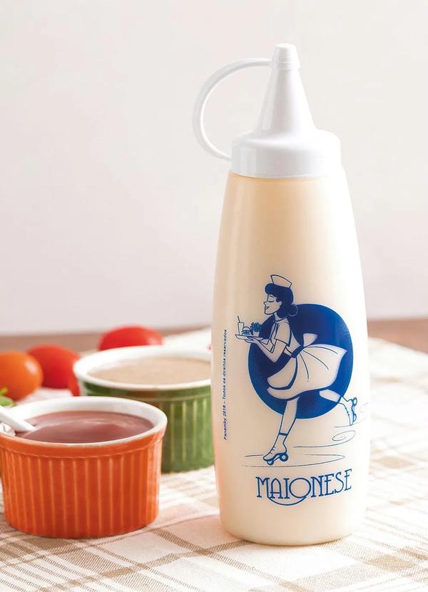 Lar e Lazer - Bisnaga Maionese Transparente 350ml