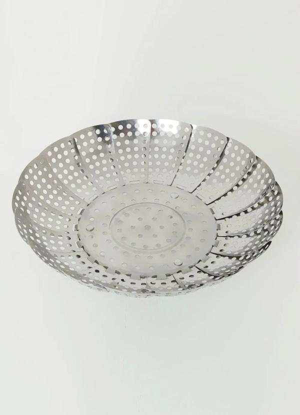 Mundo Lar - Cesto Cozimento a Vapor Metal 1 Peça 2