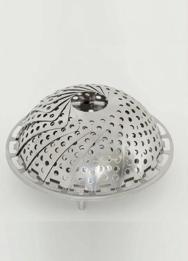 Mundo Lar - Cesto Cozimento a Vapor Metal 1 Peça 3