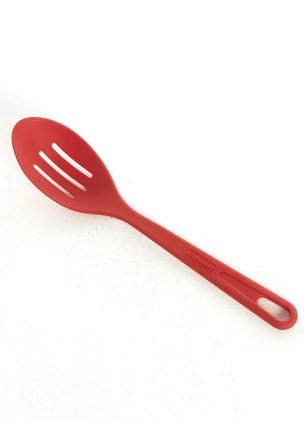 Martinazzo - Colher Vazada Vermelha 1 Peça