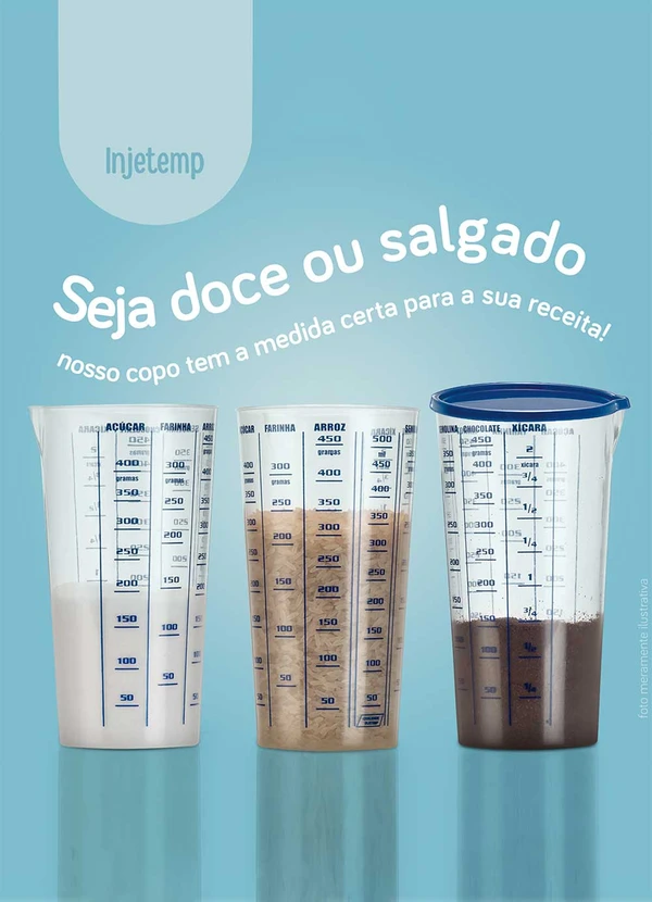 Lar e Lazer - Copo de Medida Transparente 500 Ml