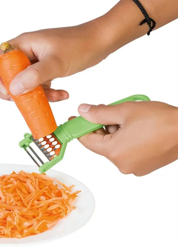 Mundo Lar - Descascador de Legumes Plástico 1 Peça 2