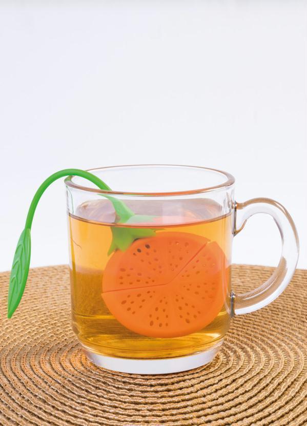 Lar e Lazer - Infusor de Chá Divertido Laranja