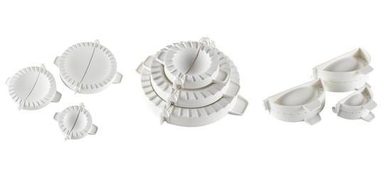 Kit 3 Fechadores de Past�is Branco