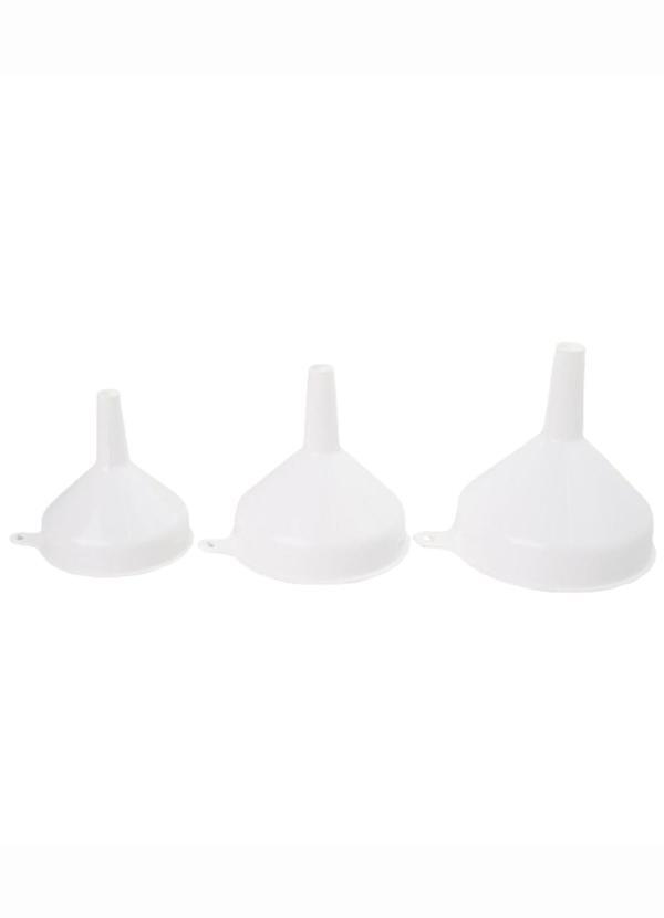 Kit 3 Funil Premium (Branco)