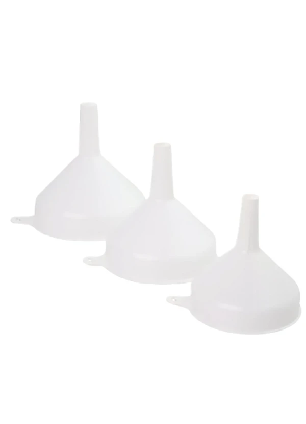 Lar e Lazer - Kit 3 Funil Premium Branco 2