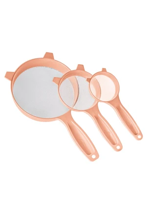 Lar e Lazer - Kit 3 Peneiras Sortidas - LAR E LAZER