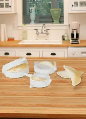 Mundo Lar - Kit Fechadores de Pastel Branco 3 Peças - MUNDO LAR