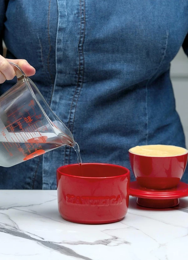 Ceraflame - Manteigueira Francesa Vermelha 250 G 3