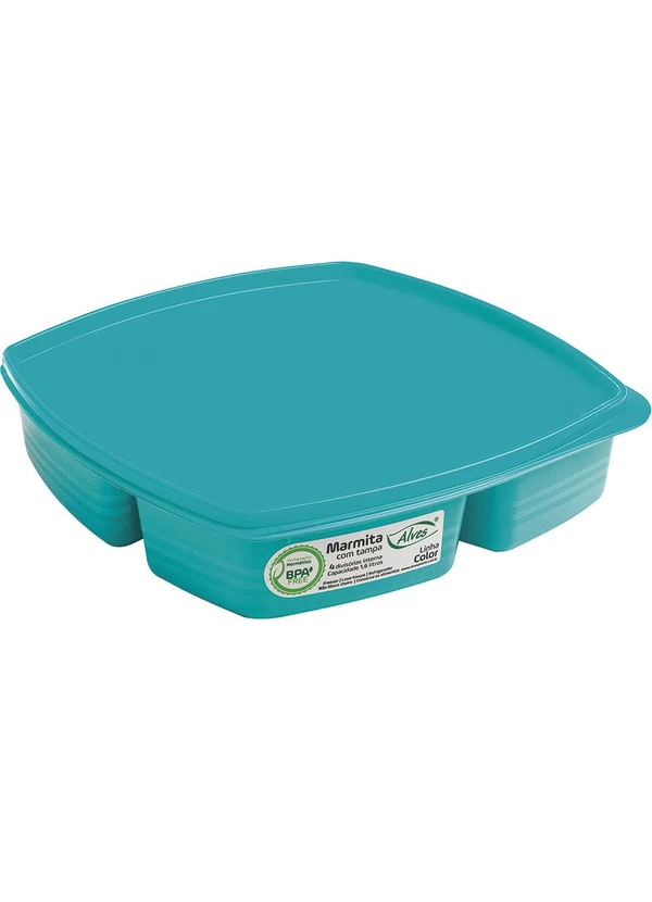 Lar e Lazer - Marmita com Tama Hermética Sortido 1.6l 3