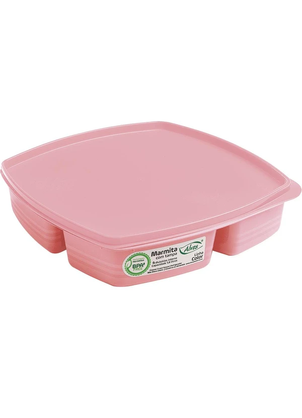 Lar e Lazer - Marmita com Tama Hermética Sortido 1.6l 4