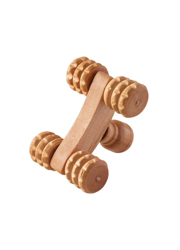 Lar e Lazer - Massageador Carrinho Corporal Madeira 4