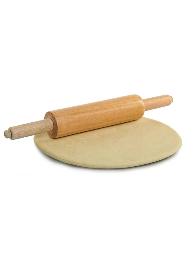 Lar e Lazer - Rolo para Massa em Madeira 1 Peça 2