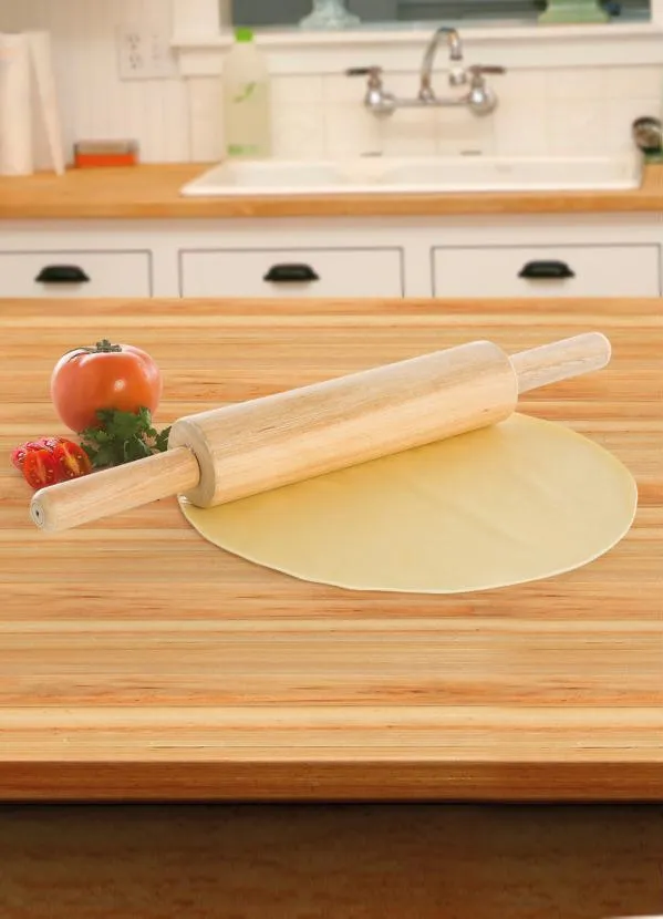 Lar e Lazer - Rolo para Massas Em Madeira 1 Peça 2